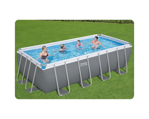Basen ogrodowy stelażowy 488 x 244 x 122 cm 18w1 Bestway 56670 Basen ogrodowy stelażowy 488 x 244 x 122 cm 18w1 Bestway 56670