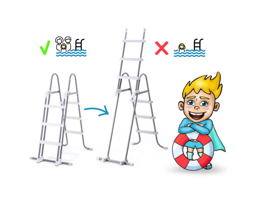 Басейн каркасний прямокутний 17в1 INTEX 26788, 400 x 200 x 100 см + машина для створення бульбашок