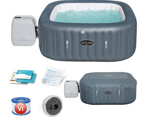 Джакузі-SPA надувне BESTWAY LAY-Z-SPA Hawaii HydroJet Pro 6-місне Джакузі-SPA надувне BESTWAY LAY-Z-SPA Hawaii HydroJet Pro 6-місне