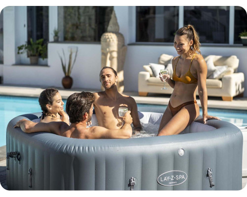 Джакузі-SPA надувне BESTWAY LAY-Z-SPA Hawaii HydroJet Pro 6-місне Джакузі-SPA надувне BESTWAY LAY-Z-SPA Hawaii HydroJet Pro 6-місне