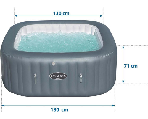 Джакузі-SPA надувне BESTWAY LAY-Z-SPA Hawaii HydroJet Pro 6-місне Джакузі-SPA надувне BESTWAY LAY-Z-SPA Hawaii HydroJet Pro 6-місне