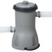 Басейн каркасний овальний Bestway 56448 Power Steel, 488 x 305 см - сірий
