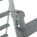 Басейн каркасний овальний Bestway 56448 Power Steel, 488 x 305 см - сірий