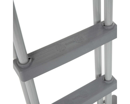Басейн каркасний овальний Bestway 56448 Power Steel, 488 x 305 см - сірий Басейн каркасний овальний Bestway 56448 Power Steel, 488 x 305 см - сірий