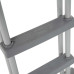 Басейн каркасний овальний Bestway 56448 Power Steel, 488 x 305 см - сірий