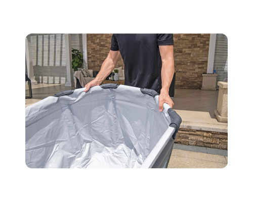 Ванна крижана Bestway 6002N 150 х 90 х 65 см 431 л. Ванна крижана Bestway 6002N 150 х 90 х 65 см 431 л.