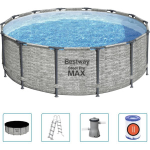 Басейн каркасний Bestway Power Steel, 427x122 см