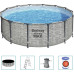 Басейн каркасний Bestway Power Steel, 427x122 см