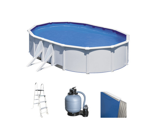 Басейн каркасний овальний GRE FIDJI KIT500ECO 500 x 300 x 120 см Басейн каркасний овальний GRE FIDJI KIT500ECO 500 x 300 x 120 см