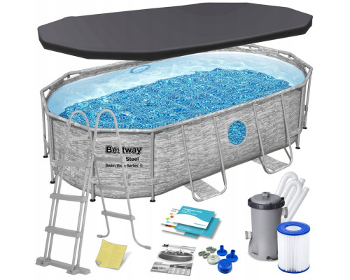 Басейн каркасний Bestway 56714N 427 х 250 х 100 см