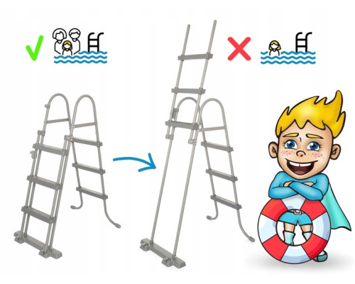 Басейн каркасний Bestway 56714N 427 х 250 х 100 см