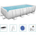 Басейн каркасний прямокутний 6в1 Bestway 56466 Power Steel 549 x 274 см