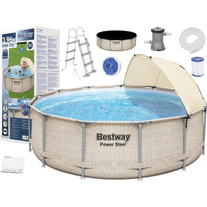  Басейн каркасний Bestway 5614V Power Steel 396 см 