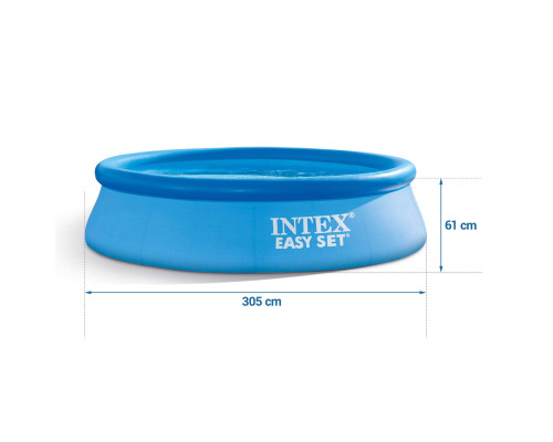 Басейн надувний 16в1 INTEX 28118, 305 x 61 см + машина для створення бульбашок