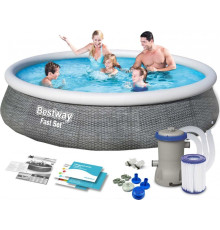 Басейн надувний 9в1 Bestway 396 x 84 см