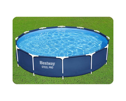 Басейн каркасний 16в1 Bestway 56681 366 x 76 см + машина для створення бульбашок Басейн каркасний 16в1 Bestway 56681 366 x 76 см + машина для створення бульбашок
