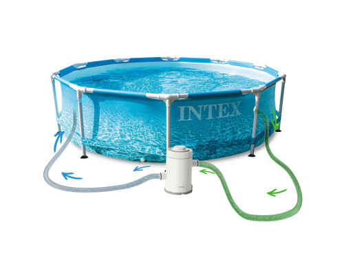 Басейн каркасний 16в1 Intex 28208 305 x 76 см Басейн каркасний 16в1 Intex 28208 305 x 76 см