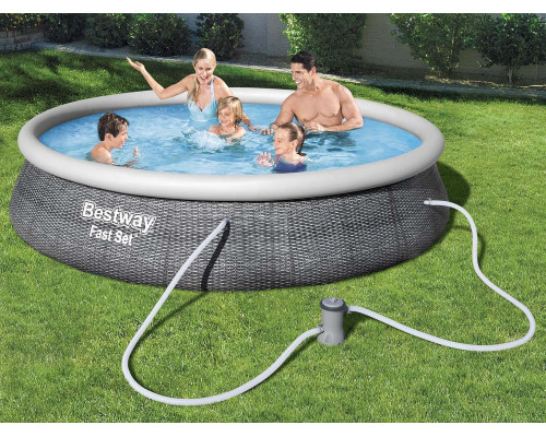 Басейн надувний 9в1 Bestway 57376, 396 см Басейн надувний 9в1 Bestway 57376, 396 см