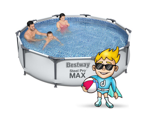 Басейн каркасний 9в1 Bestway 56408, 305 х 76 см Басейн каркасний 9в1 Bestway 56408, 305 х 76 см