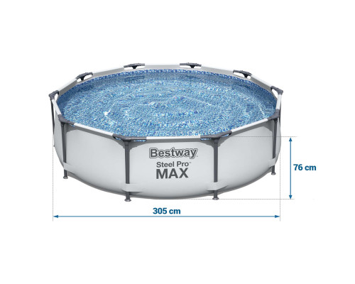 Басейн каркасний 9в1 Bestway 56408, 305 х 76 см Басейн каркасний 9в1 Bestway 56408, 305 х 76 см