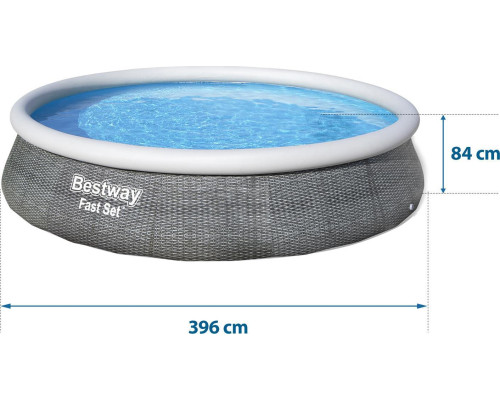 Басейн надувний 16в1 Bestway 57376, 396 см Басейн надувний 16в1 Bestway 57376, 396 см