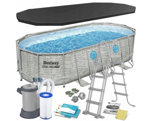 Басейн каркасний 12в1 Bestway 56716N 549 х 274 х 122 см