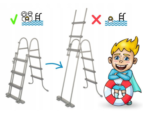 Басейн каркасний 12в1 Bestway 56716N 549 х 274 х 122 см