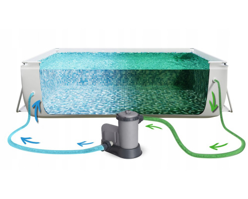 Басейн каркасний 12в1 Bestway 56716N 549 х 274 х 122 см