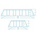 Басейн каркасний 12в1 Bestway 56716N 549 х 274 х 122 см