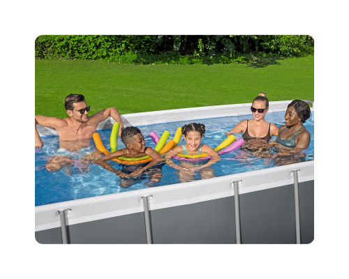 Басейн каркасний прямокутний 11в1 Bestway 404 x 201 x 100 см