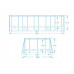Басейн каркасний 18в1 Bestway 5611R, 610 × 366 × 122 см