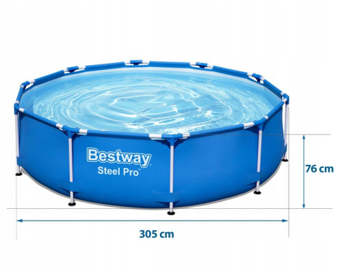 Басейн каркасний Bestway 56677, 305 x 76 см Басейн каркасний Bestway 56677, 305 x 76 см