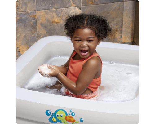 Басейн надувний дитячий Bestway 51116 86x86x25 см