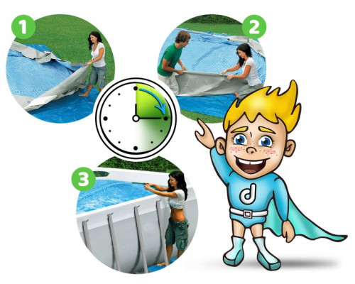 Басейн каркасний 13в1 Bestway 56719N 610 х 366 х 122 см