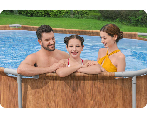 Басейн каркасний 13в1 Bestway 56719N 610 х 366 х 122 см