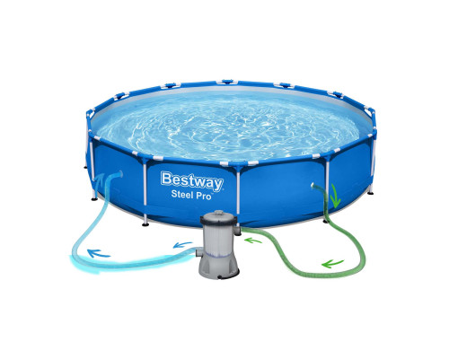Басейн каркасний 7в1 Bestway 56681, 366 x 76 см Басейн каркасний 7в1 Bestway 56681, 366 x 76 см