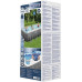 Басейн каркасний прямокутний Bestway Power Steel з комплектом 488 x 244 x 122 см - сірий