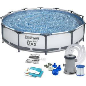 Садовий каркасний басейн 366 x 76 см 9in1 Bestway 56416
