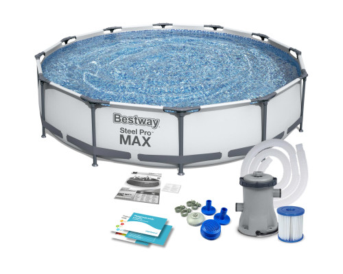 Садовий каркасний басейн 366 x 76 см 9in1 Bestway 56416