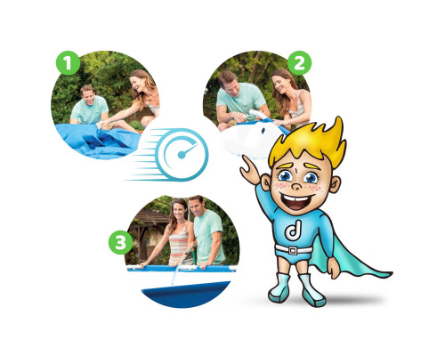 Басейн каркасний 15в1 Bestway 56681, 366 x 76 см Басейн каркасний 15в1 Bestway 56681, 366 x 76 см