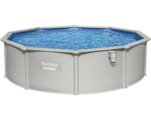 Басейн каркасний Bestway Hydrium з аксесуарами, 460 x 120 см, світло-сірий Басейн каркасний Bestway Hydrium з аксесуарами, 460 x 120 см, світло-сірий