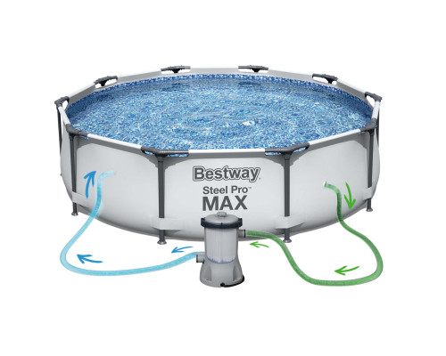 Басейн каркасний 16в1 Bestway 56416, 366 x 76 см Басейн каркасний 16в1 Bestway 56416, 366 x 76 см