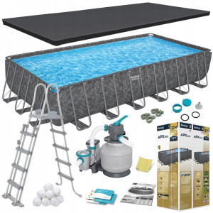 Басейн каркасний 11в1 Bestway 561KG 732 х 366 х 132 см