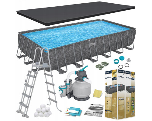 Басейн каркасний 11в1 Bestway 561KG 732 х 366 х 132 см