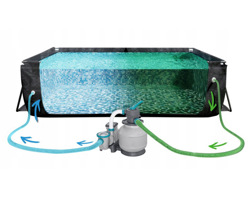 Басейн каркасний 11в1 Bestway 561KG 732 х 366 х 132 см