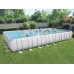 Басейн каркасний прямокутний 5в1 Bestway 56623 Power Steel 956 x 488 см