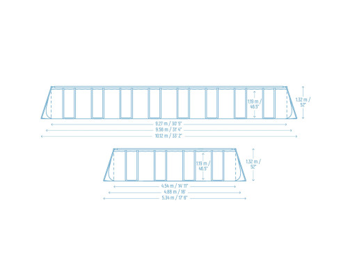 Басейн каркасний 11в1 Bestway 561KJ 956 х 488 х 132 см