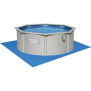Басейн каркасний Bestway Hydrium 360 x 120 см, світло-сірий
