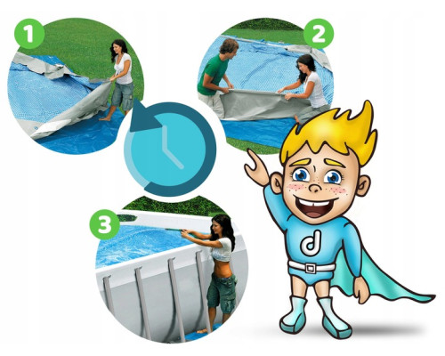 Басейн каркасний 12в1 Bestway 5612B 640 х 274 х 132 см