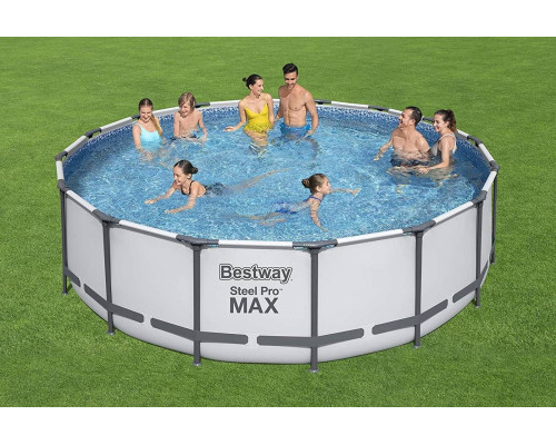 Басейн каркасний 2в1 Bestway 5612Z Steel Pro Max 488 см Басейн каркасний 2в1 Bestway 5612Z Steel Pro Max 488 см